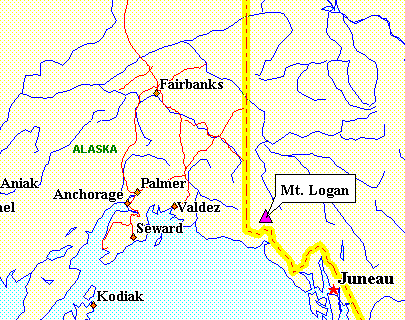 Mt. Logan Map